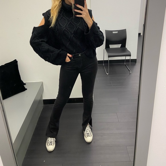 Somethingnavy Slit ahem Jeans - Picture 4 of 4